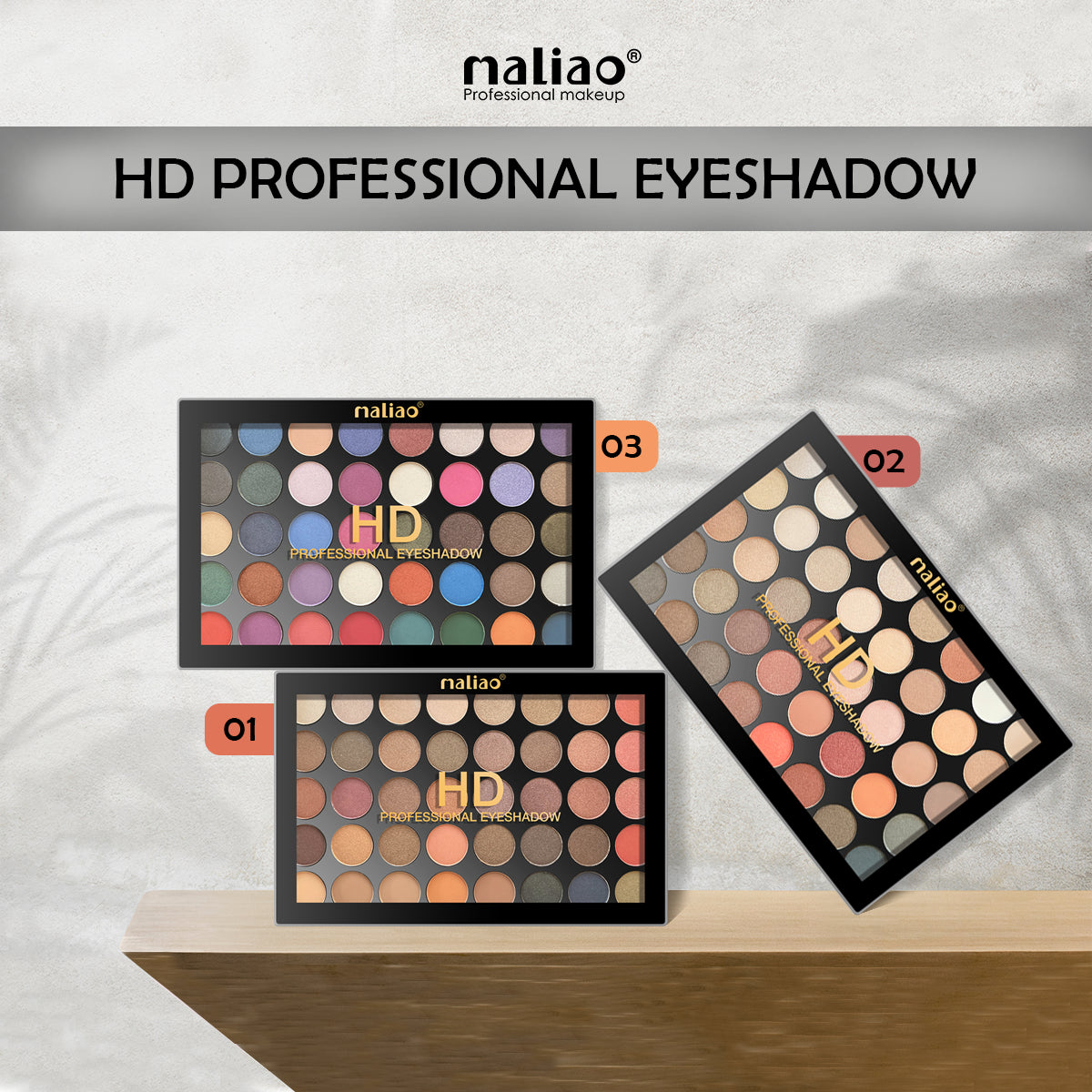 Maliao, BlendableFormula, MakeupEssentials, VibrantColors, EyeshadowPalette, ProfessionalMakeup,